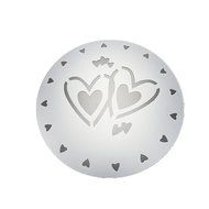 Bilipala 8Inch Cake Stencils Spray Mould Fondant Decorating Sugarcraft Mold