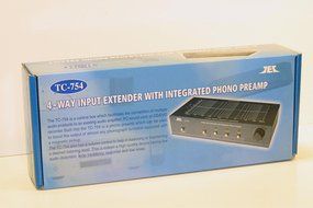 TCC TC-754 SILVER RIAA Phono Preamp, Premium High Output Adaptor and TC-ADUSB Digital Recording Adaptor COMBO