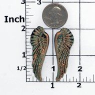 Small Angel Wing Silicone Mold Food Safe Fondant, Candy, Gum Paste,. Craft or Jewelry Mold Resin, Clay, Flexible... N3