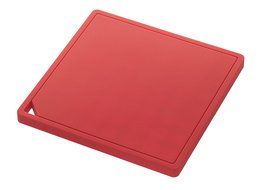 YAMAZAKI home 2948 Aqua Square Trivet, Red N2