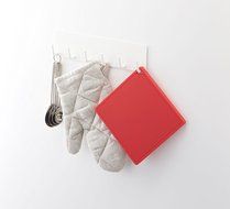 YAMAZAKI home 2948 Aqua Square Trivet, Red N3