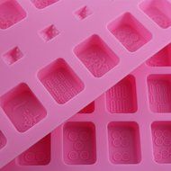 Candy Making Molds, 2PCS YYP [Chinese Mahjong Game Shape Mold] Silicone Candy Molds for Home Baking - Reusable...