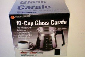 Black &amp; Decker 10-Cup Glass Carafe [Fits Black &amp; Decker Countertop Drip Coffeemakers]