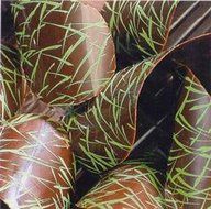 Chocolate Transfer Sheet: Grass