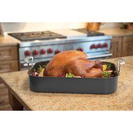 Non-Stick Nordic Ware 21.5" Turkey Roaster, Silver