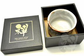 Japanese Mino Yaki ware Matcha Bowl Green Tea 10.5 / 10.5 / 8.5cm (4.1 / 4.1 / 3.3inch)[7323] N5