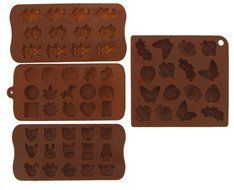 Candy Molds - Fondant Molds - Chocolate Silicone Molds - Robots Cartoon Characters, Animal Heads, and Insects,... N5