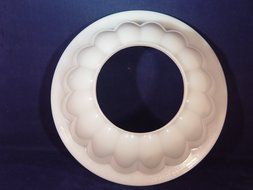 Tupperware Vintage White Jello Mold Jel N Serve Replacement Mold Only