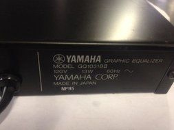 YAMAHA Graphic Equalizer Model GQ1031BII