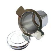 Yolococa Tea Infuser Strainer With Lid and Double Handles Perfect Brew-in-Mug Filter for Loose Leaf Tea N2