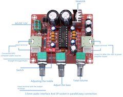 Yeeco AC/DC 12V Digital Power Amplifier Board Audio Processor Tone Plate Sound Beautification Exciter Pre Plate N4