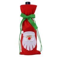 Tie Bottle Sets,Morecome Decor Santa Reindeer Tree Christmas Bottle Cover (C) N6