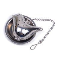 Hot 1pcs Stainless Steel Loose Leaf Tea Strainer Herbal Infuser Spice Strainer Mesh Filter (Bird) TEAI-E N7