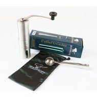 Best Manual Coffee Grinder - Stainless Steel Mill, Adjustable Precision Ceramic Burr, Aeropress N5