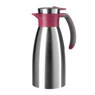 Emsa 18/10 Stainless Steel Soft Grip Carafe, 34-Ounce, Black N31