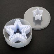 5PCS Pentagram Star Shape Cake Baking Mold Mould Set N2