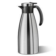 Emsa 18/10 Stainless Steel Soft Grip Carafe, 34-Ounce, Black N38
