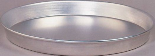 Allied Metal CPT10X2 Hard Aluminum Pizza Pan, Tapered Design, 10-Inch