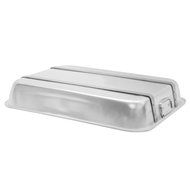 Thunder Group 18 x 24 x 4.5 Inch Double Roaster with Strap &amp; Lug N3