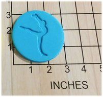 Gymnastics Gymnast Tumbling Cookie Cutter and Stamp #1014 N2