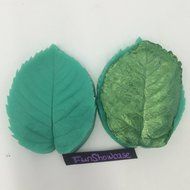 Funshowcase Sugarcraft All Purpose Rose Flower Leaf Vein Double Veiners Mold