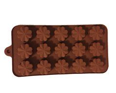 Candy, Chocolate, Jelly, and Silicone Mold of Hearts, Clovers, and Stars (pack of 3) N5