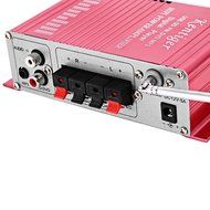 Robolife USB Hi-Fi Stereo Output Power Amplifier with Remote Control SD Card Player Red N7