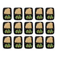 Freshware 20-Pack 7-Inch Round Bento Lunch Boxes with Lids - Stackable, Reusable, Microwave, Dishwasher &amp; Freezer... N20