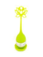 Silicone Lotus Tea Infuser by Simply Tealicious Tea Company (Blue) N3
