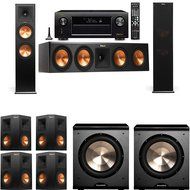 Klipsch RP-280F Tower Speakers-PL-200-7.2-Denon AVR-X4100W