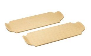 Brick Oven Direct to Flame Pizza Stone, 13-Inch, Brown, Set of 2 N4
