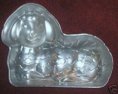 Wilton Cake Pan: Lamb (2105-9412, 1986) N2