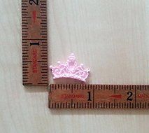 Silicone Mold Princess Crown Mould (25mm) Birthday cake Topper Icing Gum Paste N2