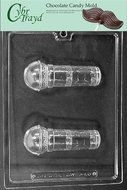 Cybrtrayd J106 3D Microphone Chocolate Candy Mold with Exclusive Cybrtrayd Copyrighted Chocolate Molding Instructions