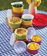12-Pc. Ramekin Sets (Red, Green, Mustard)