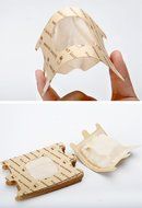 Huayoung 30-pcs Natural Paper Coffee Bags Travel &amp; Convenient Drip Coffee Filters Disposable Coffee Filters (Natural) N6
