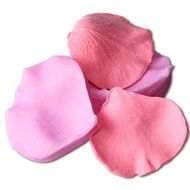Witkey Flower Series 3D Rose Petals Shape Non Stick Silicone Mold Fondant Chocolate Molds Candy Molds Baking Cookie... N3