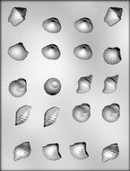 CK Products Assorted Seashells Chocolate Mold