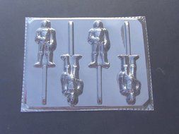 Star Wonders C3PO Chocolate Candy Lollipop Mold Star Wars
