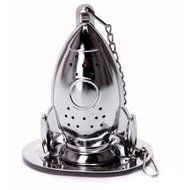 1Pcs Tea Infuser Rocket Tea Infuser Diffuser Loose Leaf Strainer Stainless Steel Spice Filter Tea Tool N3