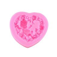 WYD Handmade Soap Mold DIY lovely Angel Heart Shape Silicone Resin Mold Chocolate Cake Mold Silicone Mold Baking... N2