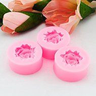 Careshine DIY 3D Rose Flower Fondant Cake Chocolate Mold Cutter Silicone Sugar Craft Tool N4