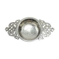 English Style Tea Strainer by Madison Bay - Nickel Plated
