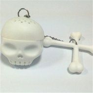 Tea Strainers Skull Shape Bones Infuser Silicone Herbal Filter Diffuser N4