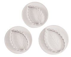 Fox Run 67052 Rose Leaf Fondant Plunger Cutters