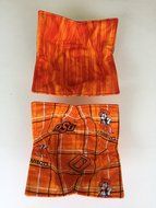Oklahoma Cowboys OSU ,handmade, Hot Cold Bowl Cozy,Microwave Bowl Cozie,Fabric Trivet,Hot pad,Pot Holder,Cotton... N2