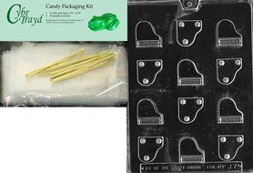 Cybrtrayd J073 Small Piano Chocolate Candy Mold with Exclusive Cybrtrayd Copyrighted Chocolate Molding Instructions N3