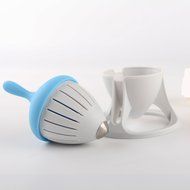 Acorn Gyro Loose Leaf Tea Infuser Strainer Colander Kitchen Utensil for Herbal Weight Loss Tea and Mulling Spices... N3