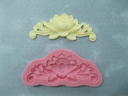 Anyana Vintage Lotus Lace Decorative Pattern Silicone Fondant Mold Cake Decorating Pastry Gum Pastry Tool Kitchen...