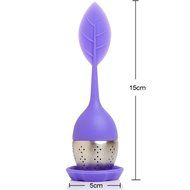 niceEshop(TM) Tea Strainers for Loose Tea Cute Stainless Steel Tea Infusers (Purple) N15